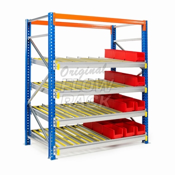 Doorrolframes voor palletstelling enkeldiep