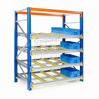 Doorrolframes KLT-versie palletstelling enkeldiep