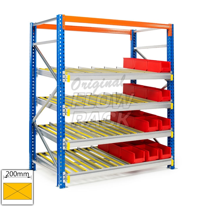 Doorrolframes voor palletstelling enkeldiep