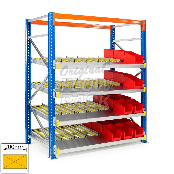 Doorrolframes voor palletstelling enkeldiep