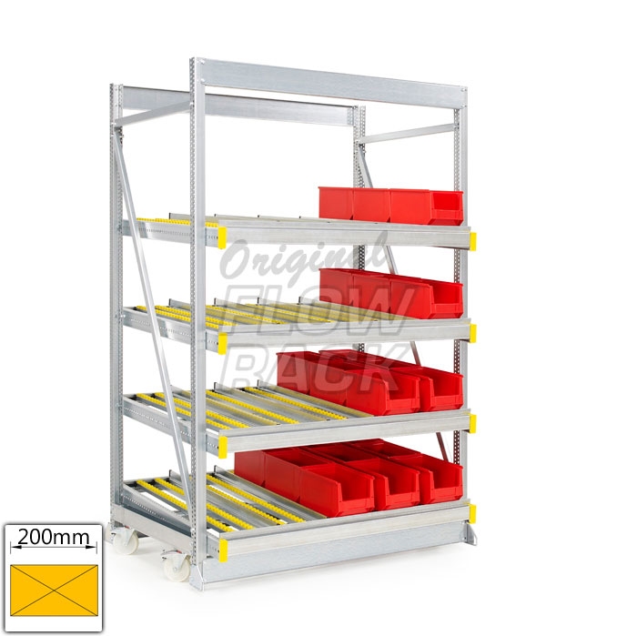 Kanban verrijdbaar sectiebreedte 1390 mm